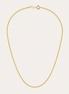 Collier Noa de OPALINE PARIS avec pendentif délicat en or et perles, porté sur un fond neutre.