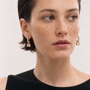 boucles d'oreilles ela opaline paris